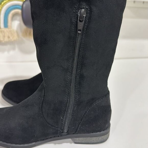Cat & Jack Black Knee-High Boots NWOT - Picture 6 of 6